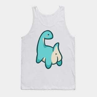 Cute dino,Long neck booty, Dinosaurus. Tank Top